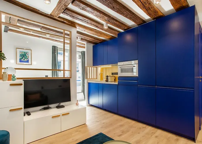 아파트 Charming - 1br-4p - Le Marais